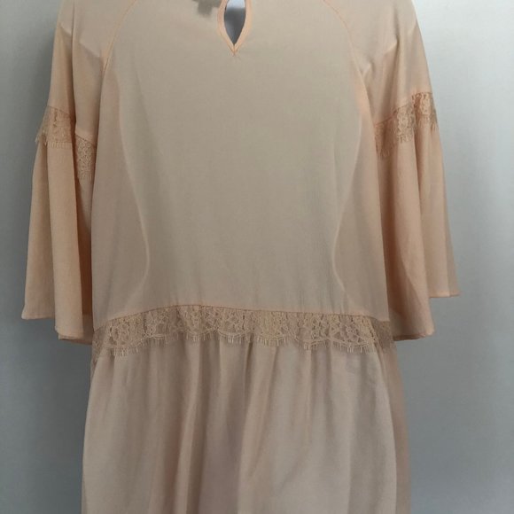 Mossimo Creamy Peach Top - Size Large - Picture 3 of 7